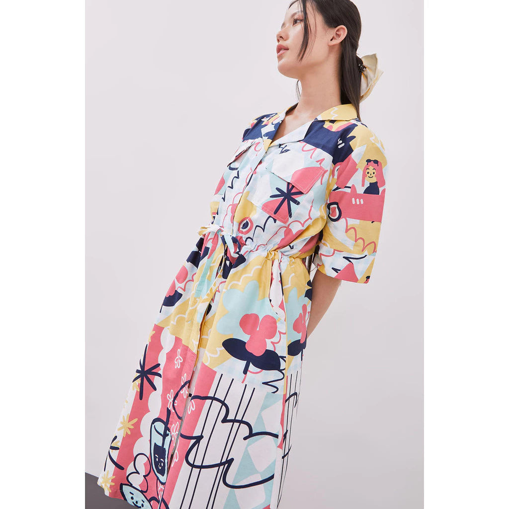 VALERIE DRESS - KHAOYAI PINK