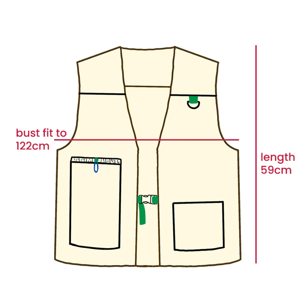 OH.IRV- Fun Trail Canvas Vest