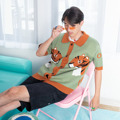 OH.IRV - The Tiger Club Knitted Shirt