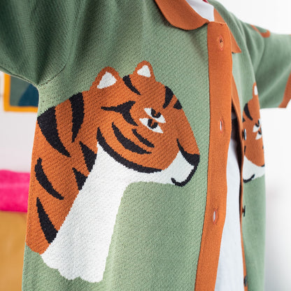 OH.IRV - The Tiger Club Knitted Shirt